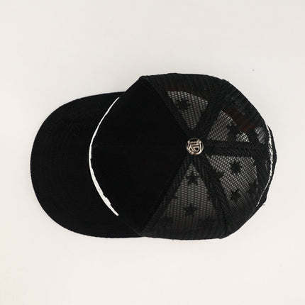 dvniel.luu 'OG CA: Dreams on the West' Trucker Snapback Hat Black Corduroy / Mesh | SOLE SERIOUSS [7]