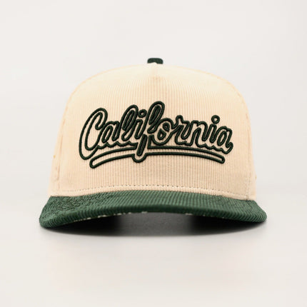 dvniel.luu 'OG CA: Dreams on the West' Snapback Hat Cream / Green | SOLE SERIOUSS [2]