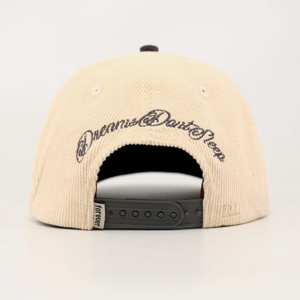 dvniel.luu 'OG BA: From the Bay to the World' Snapback Hat Cream / Charcoal | SOLE SERIOUSS [6]