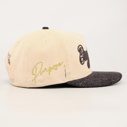 dvniel.luu 'OG BA: From the Bay to the World' Snapback Hat Cream / Charcoal | SOLE SERIOUSS [5]