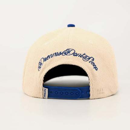 dvniel.luu 'OG CA: Dreams on the West' Snapback Hat Cream / Blue | SOLE SERIOUSS [4]