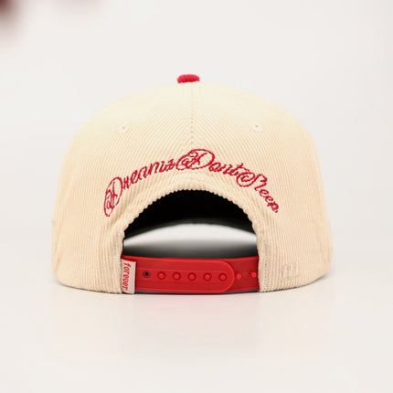 dvniel.luu 'OG CA: Dreams on the West' Snapback Hat Cream / Red | SOLE SERIOUSS [4]