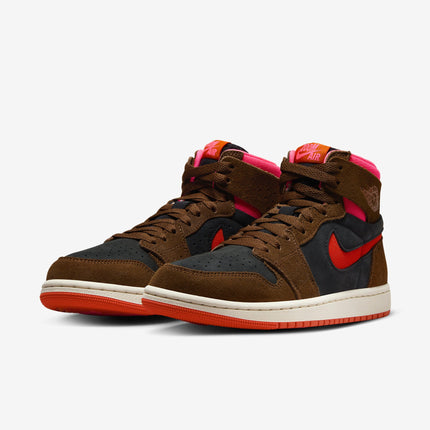 (Women's) Air Jordan 1 High Zoom Air CMFT 2 'Cacao Wow / Picante Red' (2023) DV1305-206 - SOLE SERIOUSS (3)