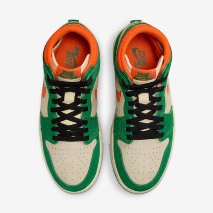 (Women's) Air Jordan 1 High Zoom Air CMFT 2 'Pine Green / Orange Blaze' (2023) DV1305-308 - SOLE SERIOUSS (4)