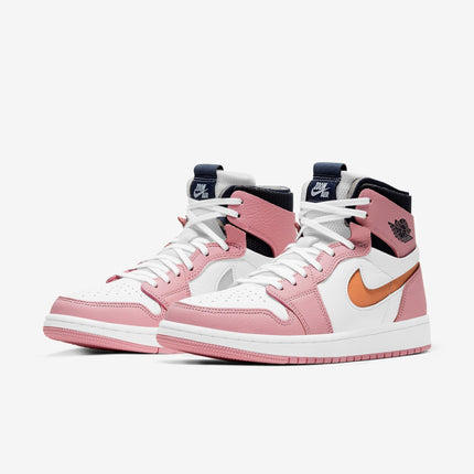 (Women's) Air Jordan 1 High Zoom Air CMFT 'Pink Glaze' (2021) CT0979-601 - SOLE SERIOUSS (3)