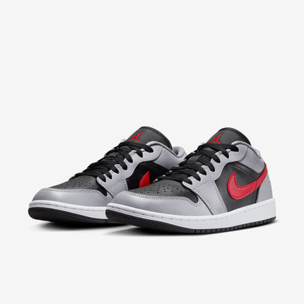 (Women's) Air Jordan 1 Low 'Cement Grey / Fire Red' (2024) FZ4183-002 - SOLE SERIOUSS (3)