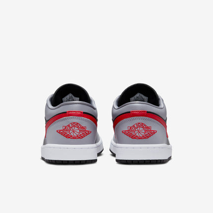 (Women's) Air Jordan 1 Low 'Cement Grey / Fire Red' (2024) FZ4183-002 - SOLE SERIOUSS (5)