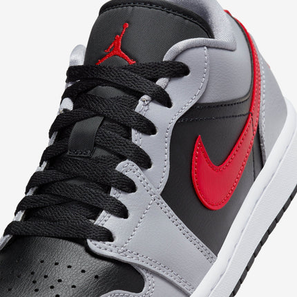 (Women's) Air Jordan 1 Low 'Cement Grey / Fire Red' (2024) FZ4183-002 - SOLE SERIOUSS (6)