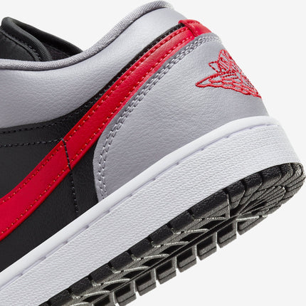 (Women's) Air Jordan 1 Low 'Cement Grey / Fire Red' (2024) FZ4183-002 - SOLE SERIOUSS (7)