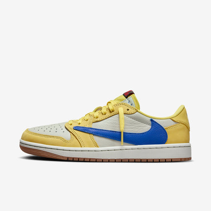 (Women's) Air Jordan 1 Low OG SP x Travis Scott 'Canary / Elkins High School' (2024) DZ4137-700 - SOLE SERIOUSS (1)