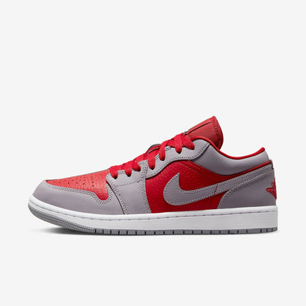 (Women's) Air Jordan 1 Low SE 'Homage Split Gym Red Cement Grey' (2022) DR0502-600 - SOLE SERIOUSS (1)