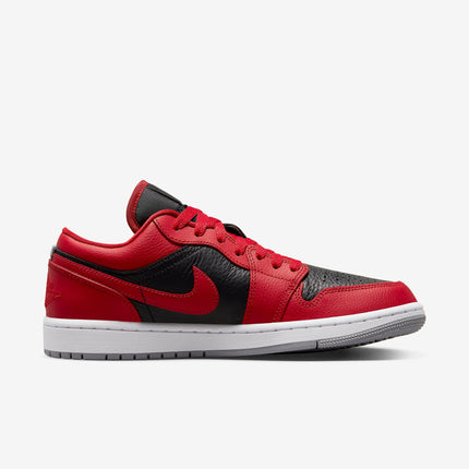 (Women's) Air Jordan 1 Low SE 'Homage Split Gym Red Cement Grey' (2022) DR0502-600 - SOLE SERIOUSS (2)