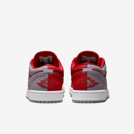 (Women's) Air Jordan 1 Low SE 'Homage Split Gym Red Cement Grey' (2022) DR0502-600 - SOLE SERIOUSS (5)