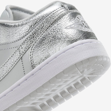 (Women's) Air Jordan 1 Low SE 'Metallic Silver' (2024) FN5030-001 - SOLE SERIOUSS (7)