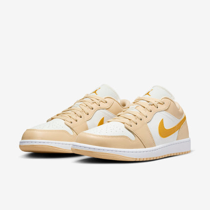 (Women's) Air Jordan 1 Low 'Sail / Yellow Ochre' (2024) DC0774-170 - SOLE SERIOUSS (3)