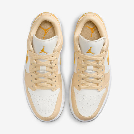 (Women's) Air Jordan 1 Low 'Sail / Yellow Ochre' (2024) DC0774-170 - SOLE SERIOUSS (4)