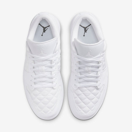 (Women's) Air Jordan 1 Low 'Triple White Quilted' (2020) DB6480-100 - SOLE SERIOUSS (4)