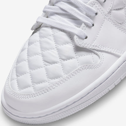 (Women's) Air Jordan 1 Low 'Triple White Quilted' (2020) DB6480-100 - SOLE SERIOUSS (6)