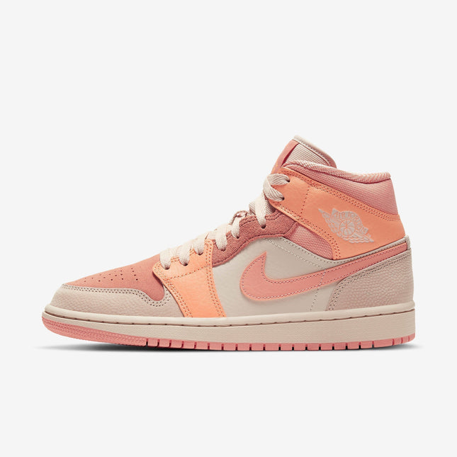 (Women's) Air Jordan 1 Mid 'Apricot' (2021) DH4270-800 - SOLE SERIOUSS (1)