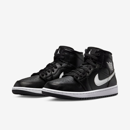 (Women's) Air Jordan 1 Mid 'Black / White' (2023) DV0991-001 - SOLE SERIOUSS (3)