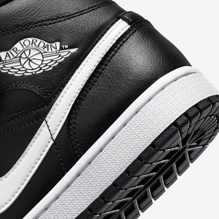 (Women's) Air Jordan 1 Mid 'Black / White' (2023) DV0991-001 - SOLE SERIOUSS (7)