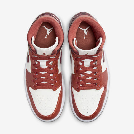 (Women's) Air Jordan 1 Mid 'Dusty Peach / Night Maroon' () BQ6472-200 - SOLE SERIOUSS (4)