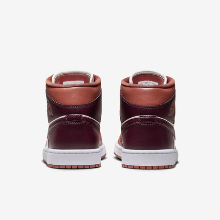 (Women's) Air Jordan 1 Mid 'Dusty Peach / Night Maroon' () BQ6472-200 - SOLE SERIOUSS (5)