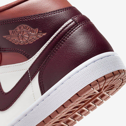 (Women's) Air Jordan 1 Mid 'Dusty Peach / Night Maroon' () BQ6472-200 - SOLE SERIOUSS (7)