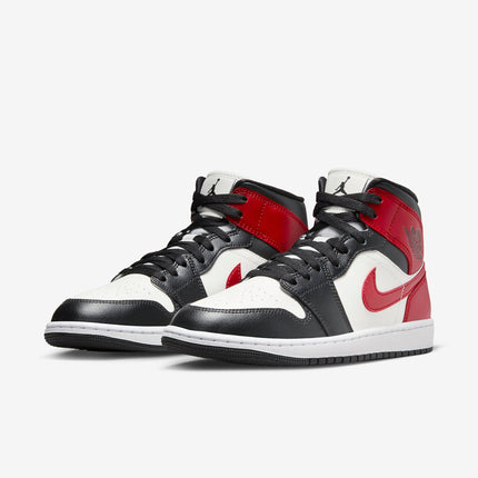 (Women's) Air Jordan 1 Mid 'Gym Red / Off Noir' (2023) BQ6472-160 - SOLE SERIOUSS (3)