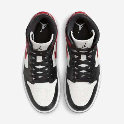 (Women's) Air Jordan 1 Mid 'Gym Red / Off Noir' (2023) BQ6472-160 - SOLE SERIOUSS (4)