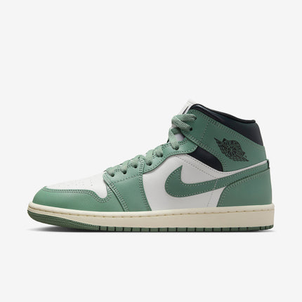 (Women's) Air Jordan 1 Mid 'Jade Smoke' (2024) BQ6472-130 - SOLE SERIOUSS (1)