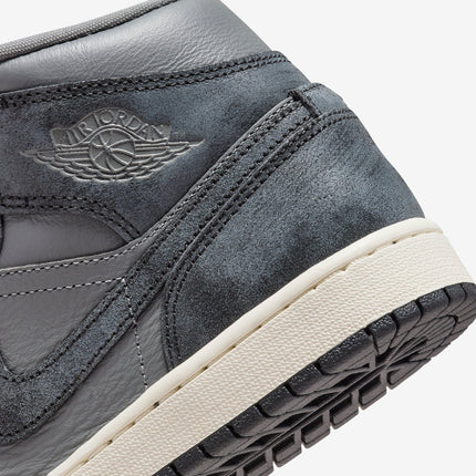 (Women's) Air Jordan 1 Mid SE 'Distressed Smoke Grey' (2024) FJ3448-001 - SOLE SERIOUSS (7)