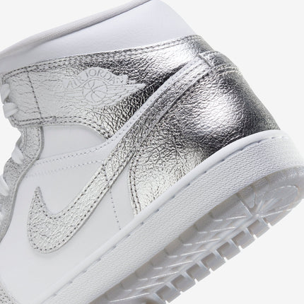 (Women's) Air Jordan 1 Mid SE 'Metallic Silver' (2024) FN5031-100 - SOLE SERIOUSS (7)