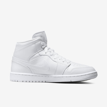 (Women's) Air Jordan 1 Mid 'Triple White' (2022) DV0991-111 - SOLE SERIOUSS (2)