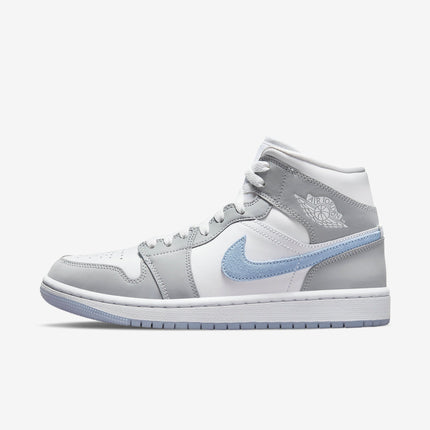 (Women's) Air Jordan 1 Mid 'Wolf Grey' (2021) BQ6472-105 - SOLE SERIOUSS (1)