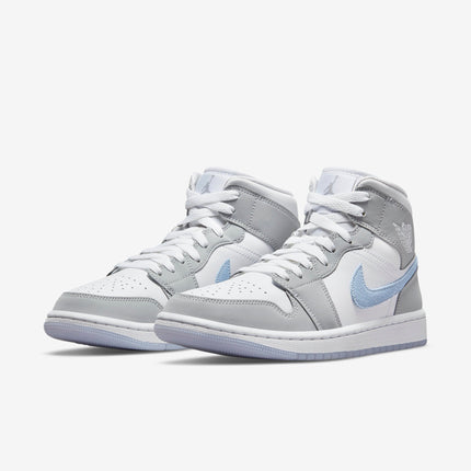 (Women's) Air Jordan 1 Mid 'Wolf Grey' (2021) BQ6472-105 - SOLE SERIOUSS (3)