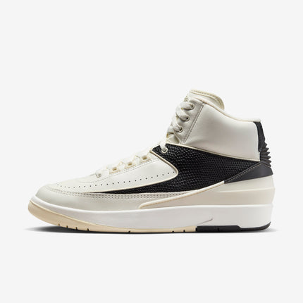 (Women's) Air Jordan 2 'Sail Black' (2024) DX4400-100 - SOLE SERIOUSS (1)