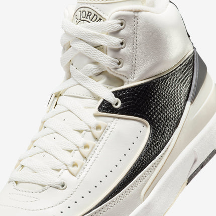 (Women's) Air Jordan 2 'Sail Black' (2024) DX4400-100 - SOLE SERIOUSS (6)