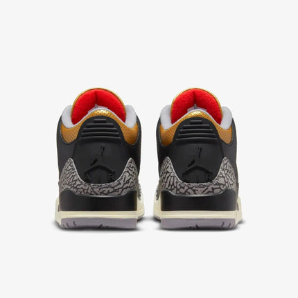 (Women's) Air Jordan 3 Retro 'Black Cement Gold' (2022) CK9246-067 - SOLE SERIOUSS (5)