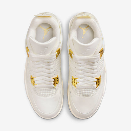 (Women's) Air Jordan 4 Retro 'Metallic Gold' (2024) AQ9129-170 - Atelier-lumieres Cheap Sneakers Sales Online (4)