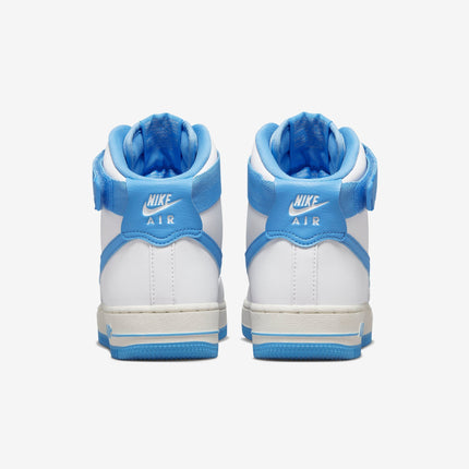(Women's) Nike Air Force 1 High OG QS 'White / University Blue' (2022) DX3805-100 - SOLE SERIOUSS (5)
