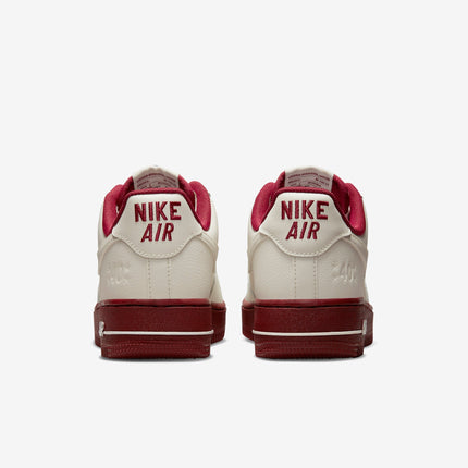 (Women's) Nike Air Force 1 Low '07 SE '40th Anniversary Edition Sail / Team Red' (2022) DQ7582-100 - SOLE SERIOUSS (5)