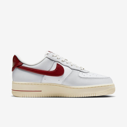 (Women's) Nike Air Force 1 Low '07 SE 'Just Do It Photon Dust / Team Red' (2023) DV7584-001 - SOLE SERIOUSS (2)