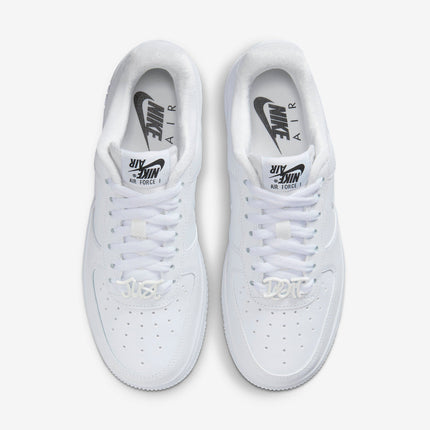 (Women's) Nike Air Force 1 Low '07 SE 'Just Do It Triple White' (2023) FB8251-100 - SOLE SERIOUSS (4)