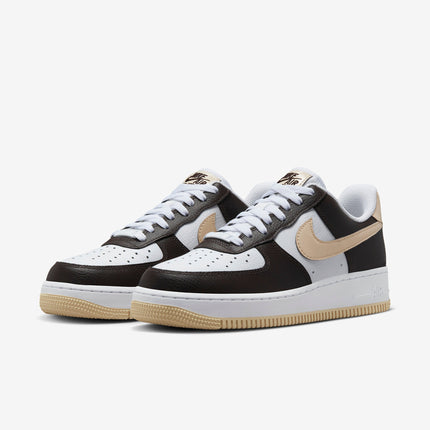 (Women's) Nike Air Force 1 Low '07 'White / Velvet Brown' (2023) FD9873-101 - SOLE SERIOUSS (3)