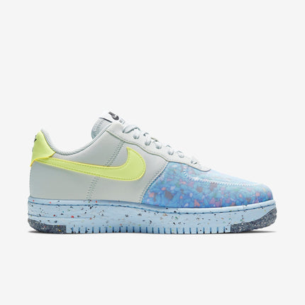 (Women's) Nike Air Force 1 Low Crater 'Pure Platinum / Barely Volt' (2020) CT1986-001 - SOLE SERIOUSS (2)