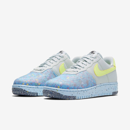 (Women's) Nike Air Force 1 Low Crater 'Pure Platinum / Barely Volt' (2020) CT1986-001 - SOLE SERIOUSS (3)