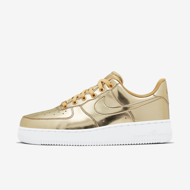 (Women's) Nike Air Force 1 Low 'Metallic Gold' (2019) CQ6566-700 - SOLE SERIOUSS (1)