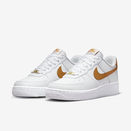 (Women's) Nike Air Force 1 Low Next Nature 'White / Gold Suede' (2022) DN1430-104 - SOLE SERIOUSS (3)