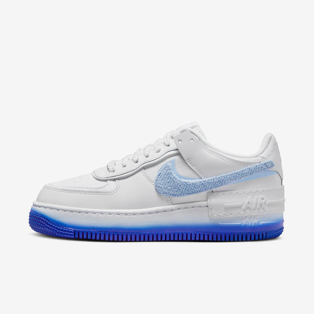 (Women's) Nike Air Force 1 Low Shadow 'Chenille Swoosh Blue Tint' (2023) FJ4567-100 - SOLE SERIOUSS (1)